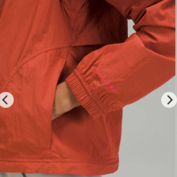 Lululemon Lightweight Hooded Jacket (Pale Raspberry) - Picture 2 of 12